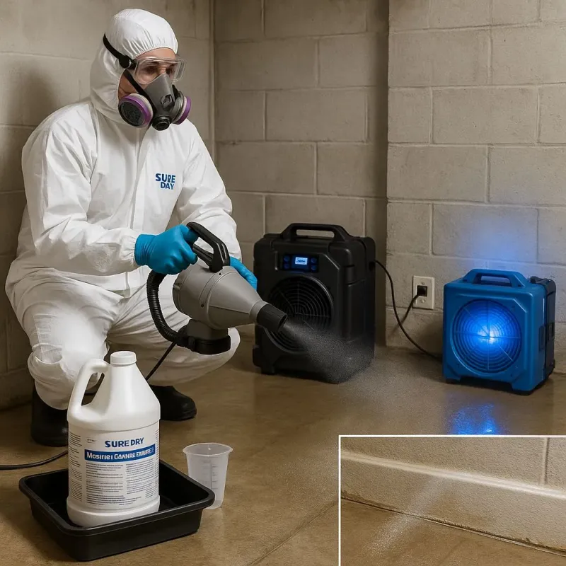Sanitization and Odor Removal process in Bevent, WI