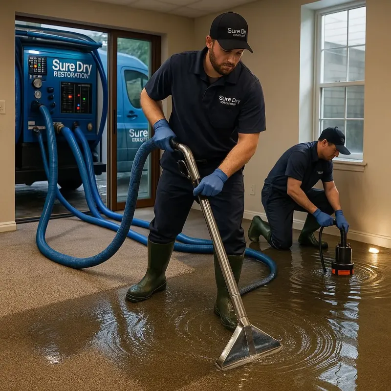 Water Extraction and Removal process in Bevent, WI